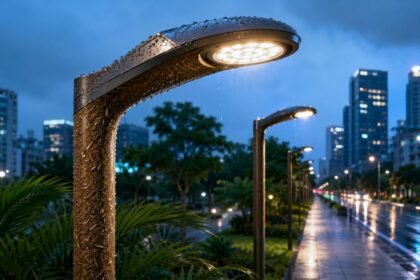 Self Cleaning Streetlight Oil Palm Waste: The Green Innovation Changing Urban Lighting Forever