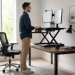 What Is A Riser Desk? Sitting, Standing, and Working Better